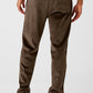 Velour Baller Pant — Espresso