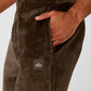 Velour Baller Pant — Espresso