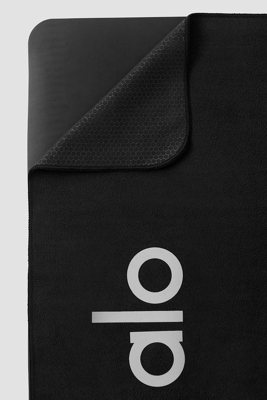 Grounded No — Slip Towel — Black