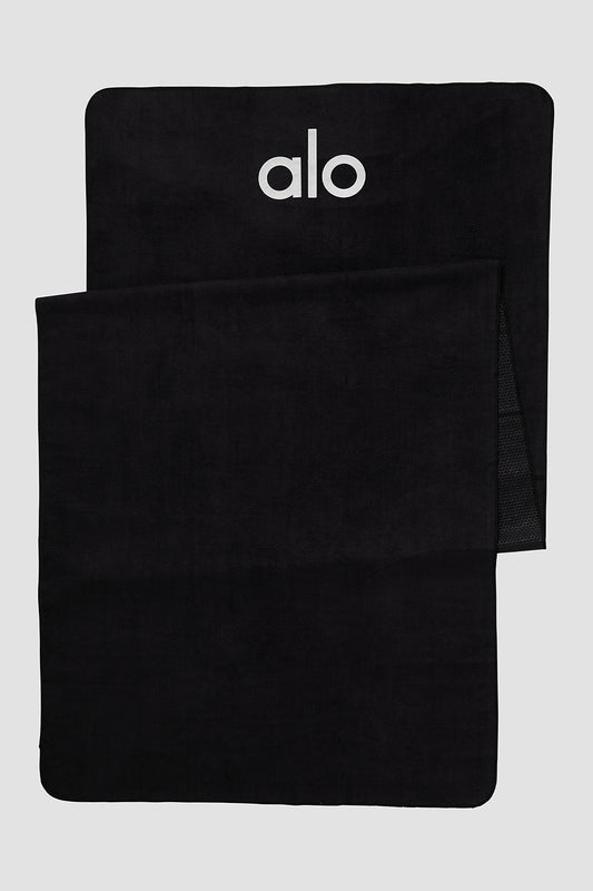 Grounded No — Slip Towel — Black