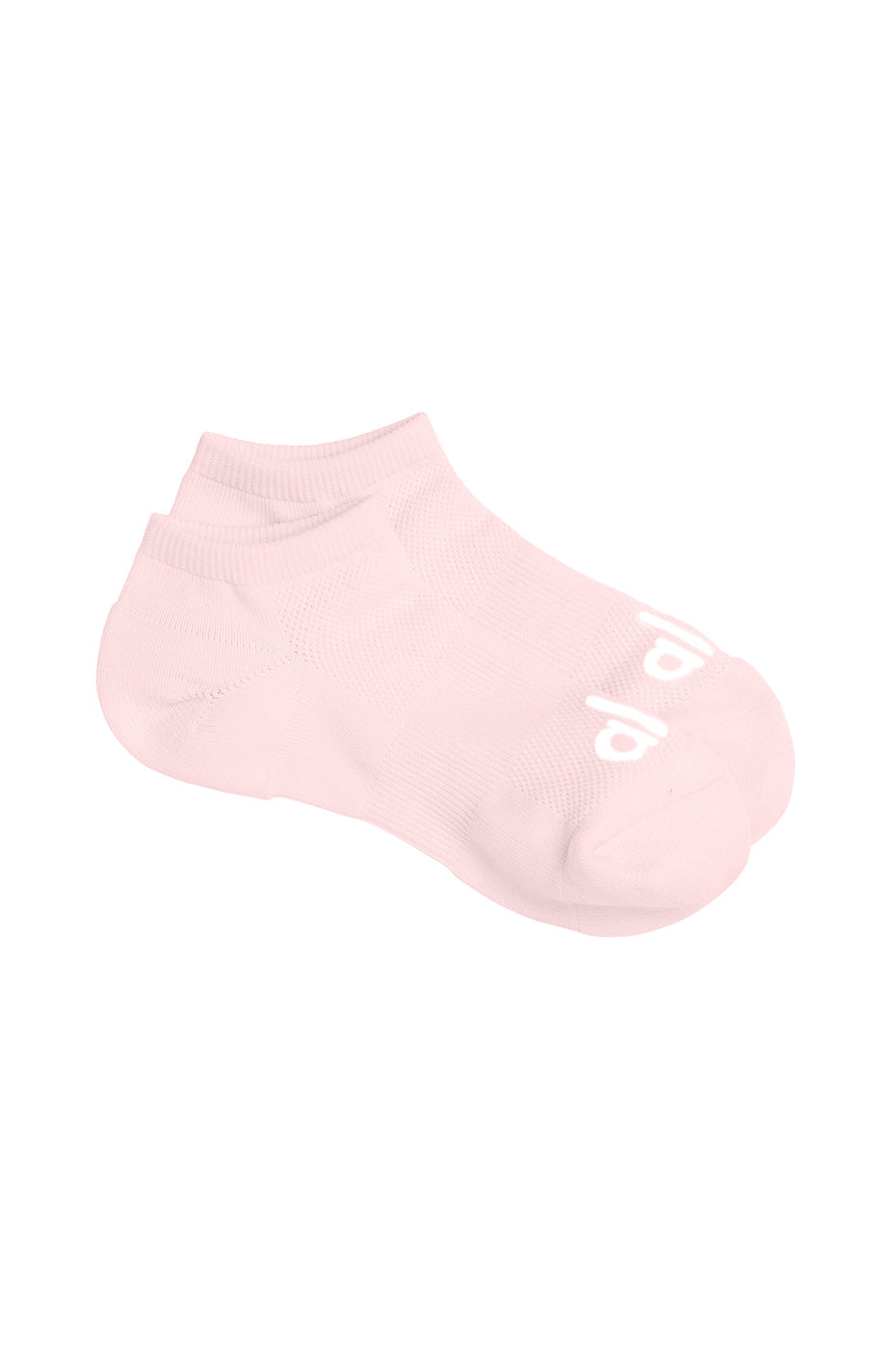 Women's Everyday Sock — Powder Pink/White