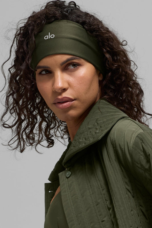 Airlift Headband — Green Olive