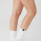 Unisex Scrunch Sock — White