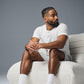 Unisex Scrunch Sock — White