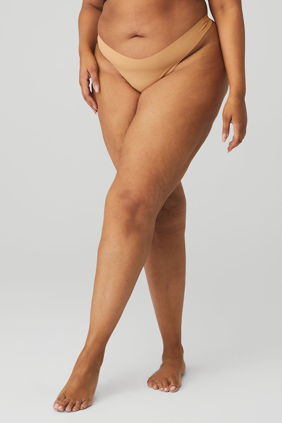 Airbrush Invisible Thong — Sand