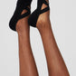Women's Pivot Barre Sock — Black