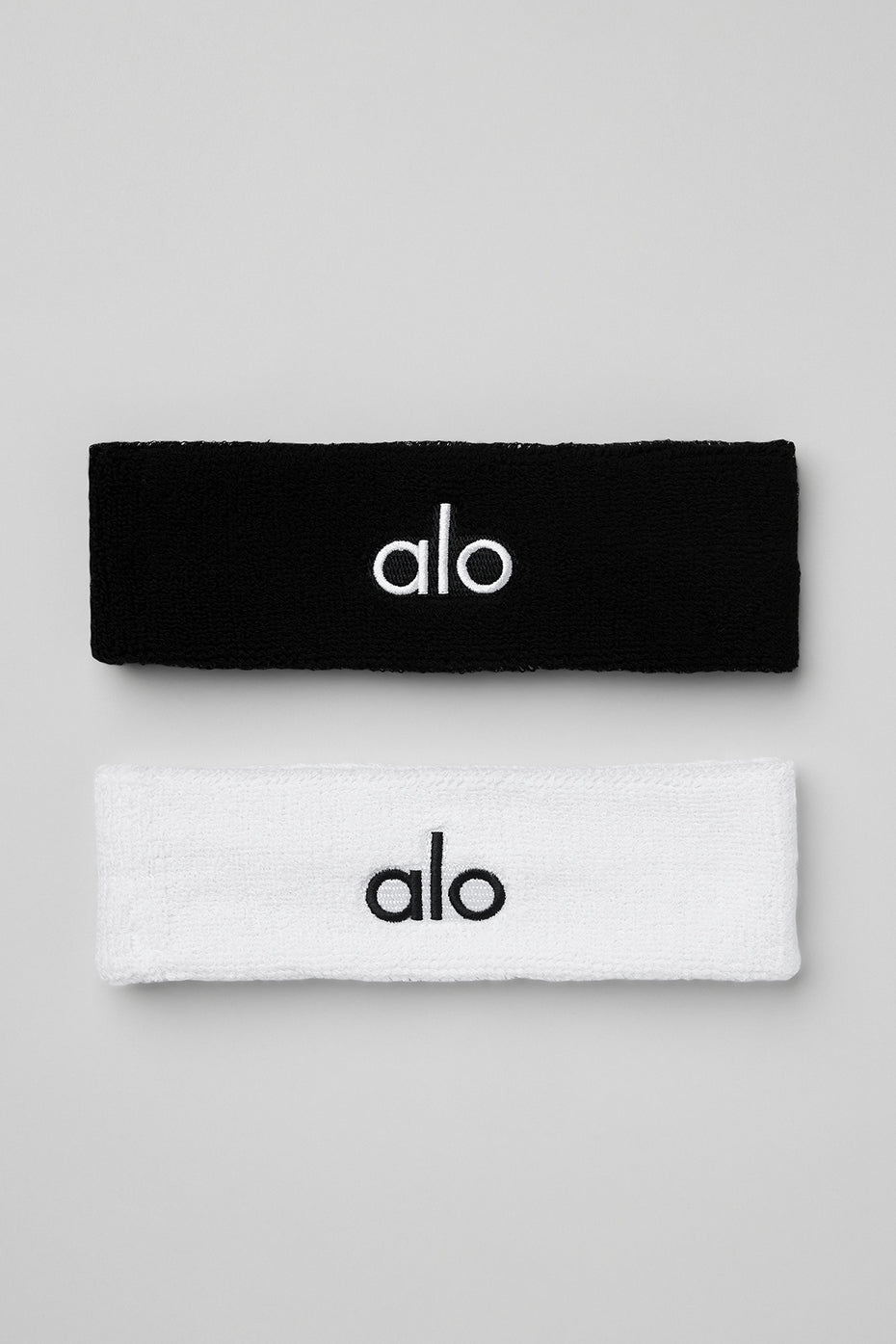 Glow Sweatband (2 — Pack) — Black/White