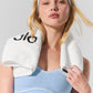 Glow Sweatband (2 — Pack) — Seashell Blue/White