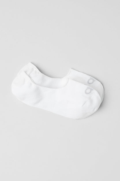 Unisex Conceal Sock — White/Dove Grey