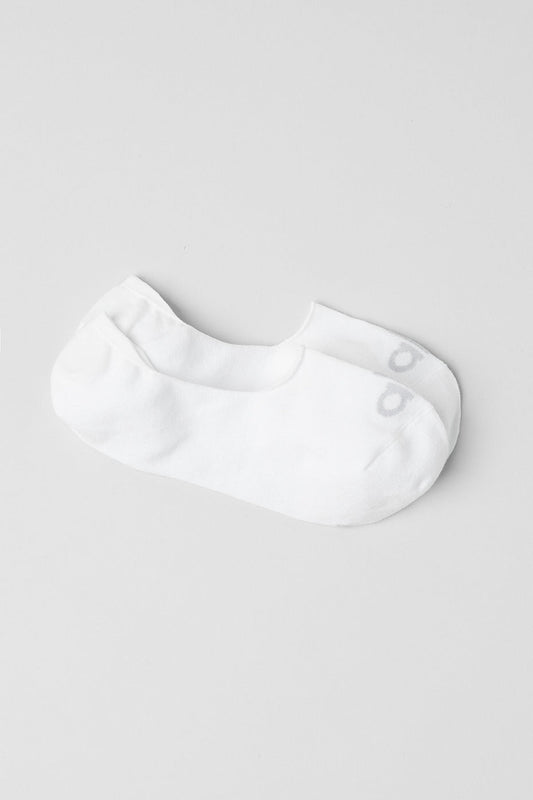 Unisex Conceal Sock — White/Dove Grey