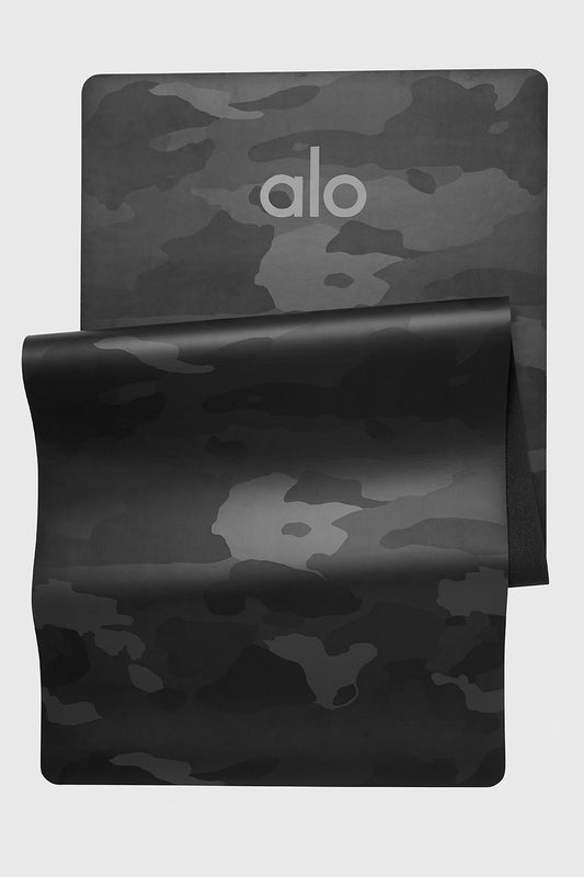 Camo Warrior Mat — Black Camouflage