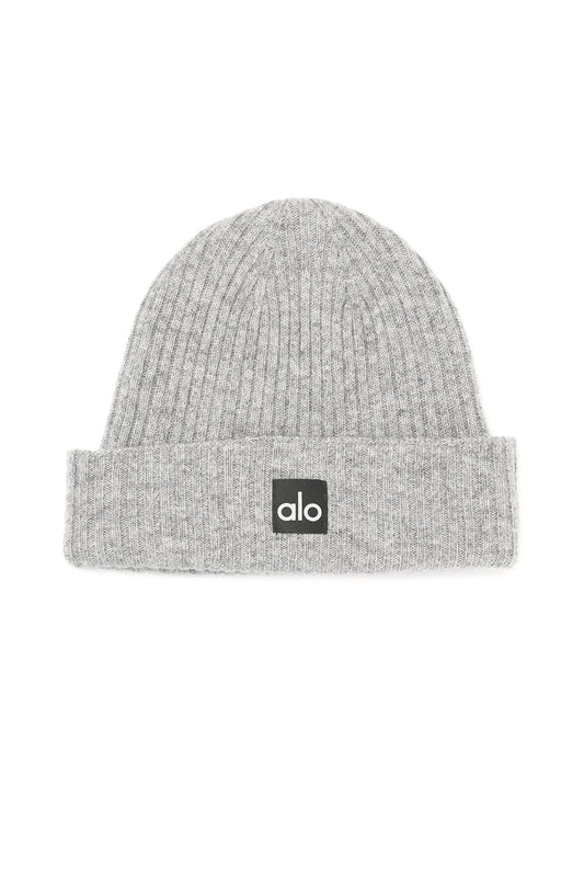 Cashmere Beanie — Dove Grey Heather