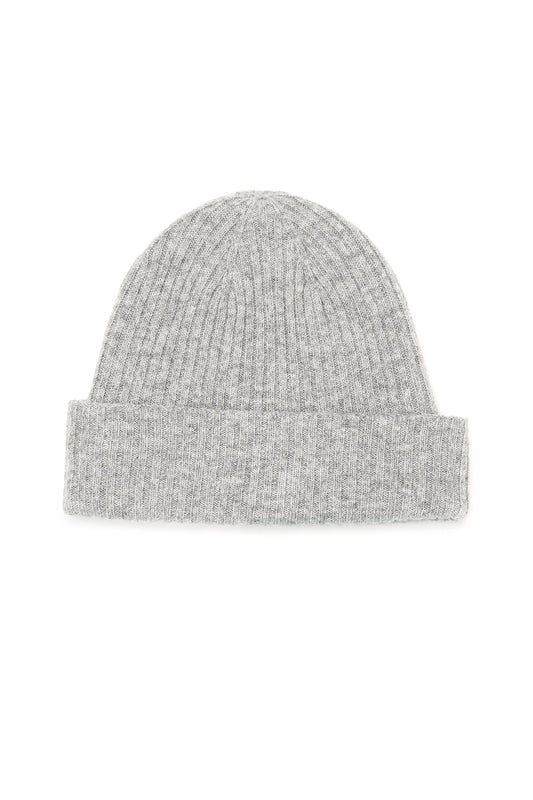 Cashmere Beanie — Dove Grey Heather