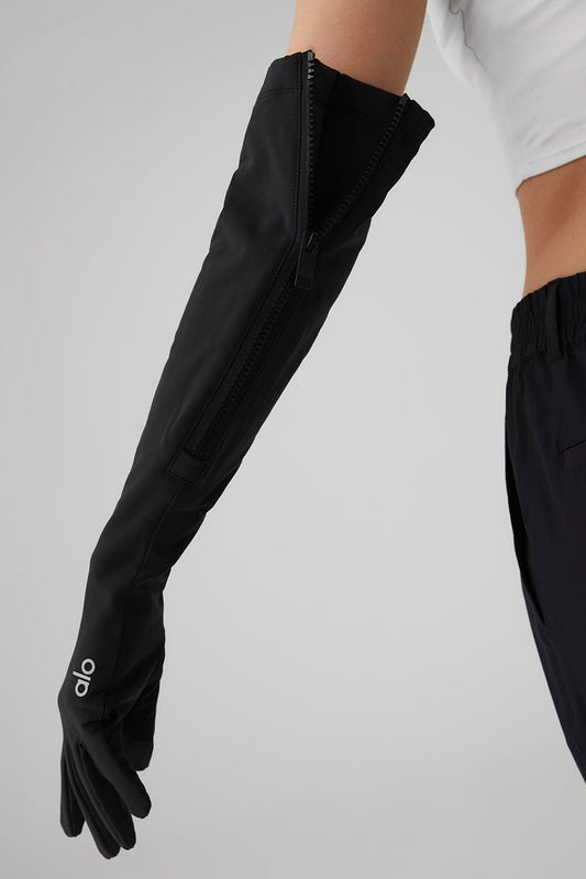 Sleek City Gloves — Black