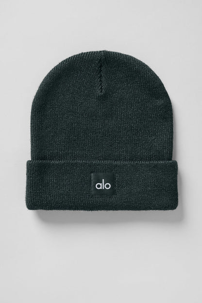 Everyday Beanie — Charcoal Green