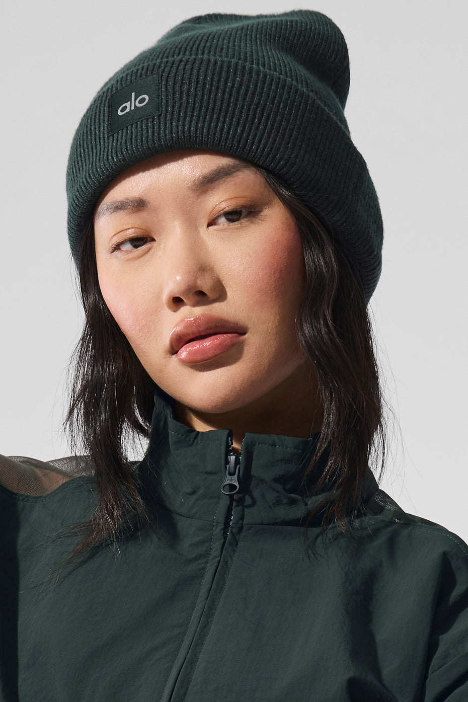 Everyday Beanie — Charcoal Green