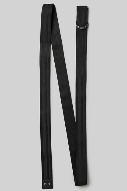 Extra Long Yoga Strap — Black
