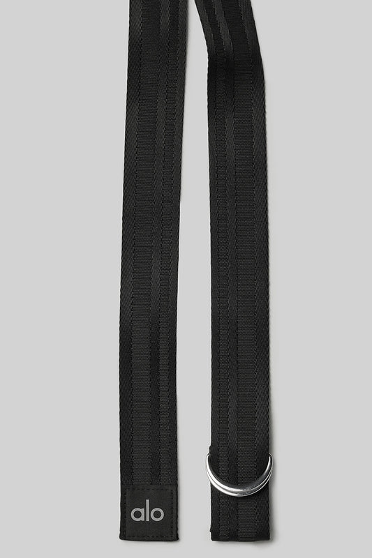 Extra Long Yoga Strap — Black