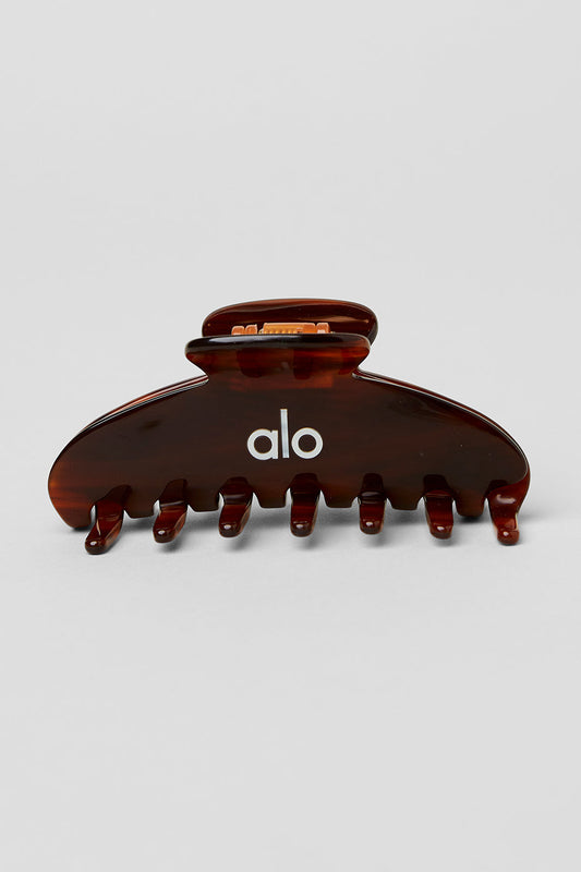 90's Claw Clip — Brown Tortoise