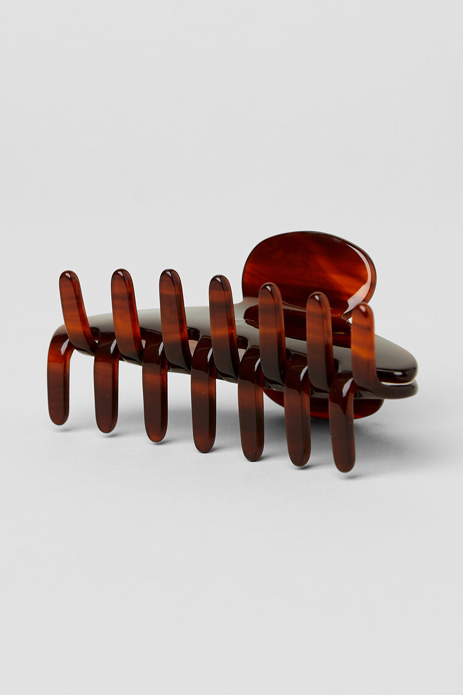 90's Claw Clip — Brown Tortoise