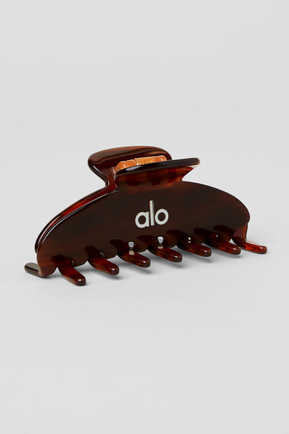 90's Claw Clip — Brown Tortoise