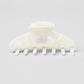 90's Claw Clip — White Pearl