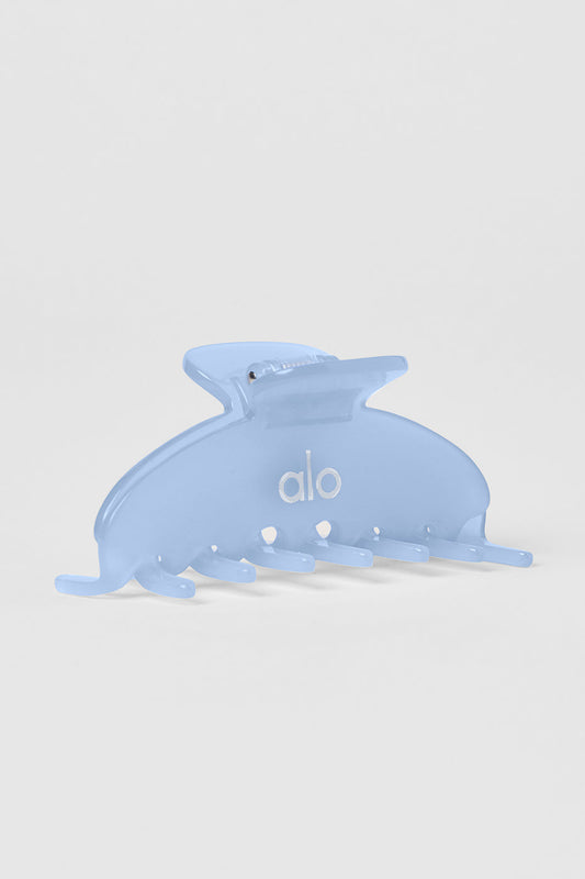 90's Claw Clip — Seashell Blue