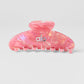 90's Claw Clip — Pink Wild Rose Pearl