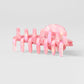 90's Claw Clip — Pink Wild Rose Pearl