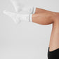 Unisex Half — Crew Performance Sock — White