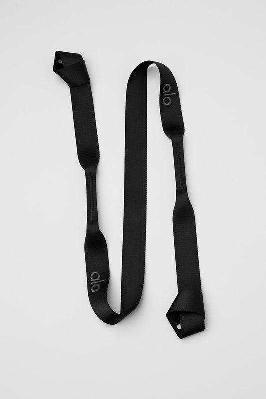 Yoga Strap — Black/Anthracite