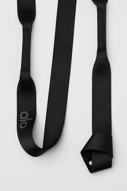 Yoga Strap — Black/Anthracite
