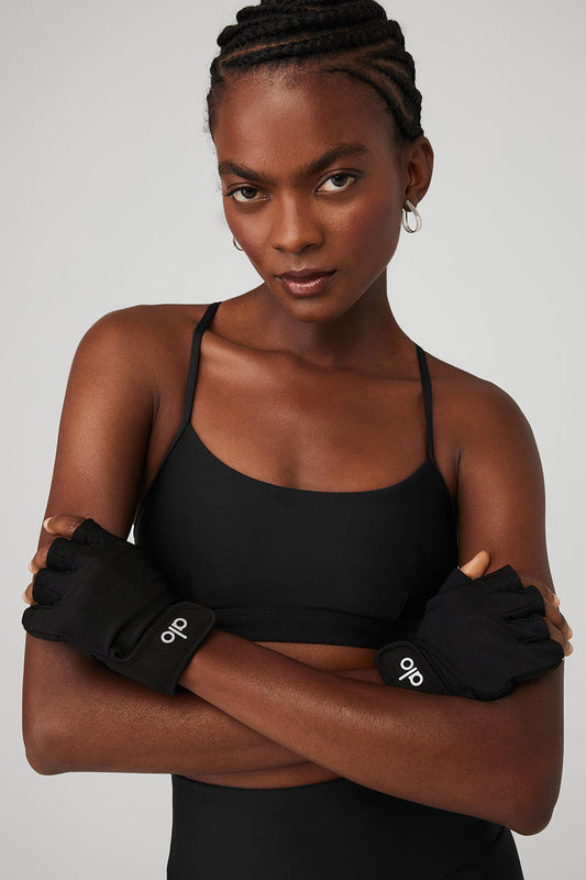 Power Moves Workout Gloves — Black