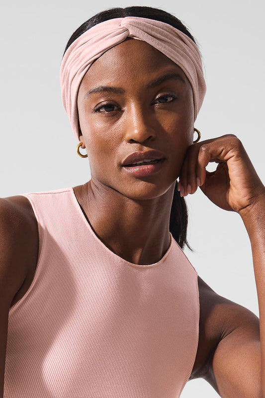 Alosoft Headband — Pink Quartz Heather