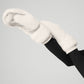 Faux Fur Mittens — Ivory