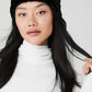 Faux Fur Ear Warmers — Black