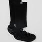 Women's Strappy Siren Grip Sock — Black