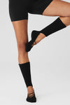 Women's Strappy Siren Grip Sock — Black