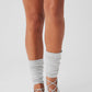 Women's Strappy Siren Grip Sock — Athletic Heather Grey