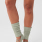 Women's Strappy Siren Grip Sock — Limestone