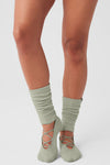 Women's Strappy Siren Grip Sock — Limestone