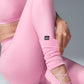 Women's Strappy Siren Grip Sock — Sweet Pink