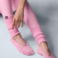 Women's Strappy Siren Grip Sock — Sweet Pink