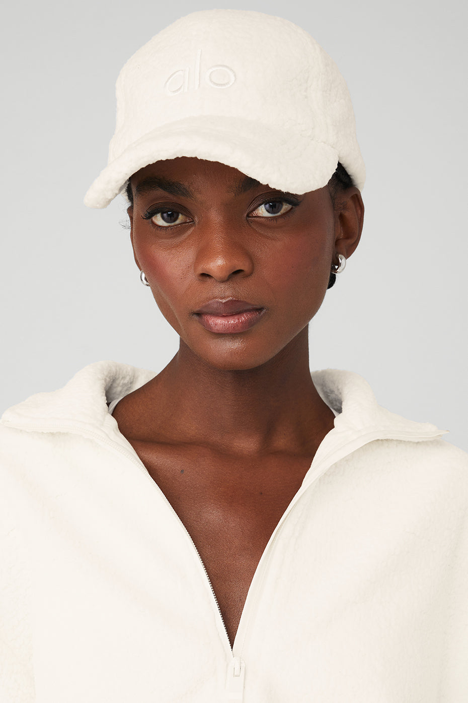 Micro Sherpa Off — Duty Cap — Ivory