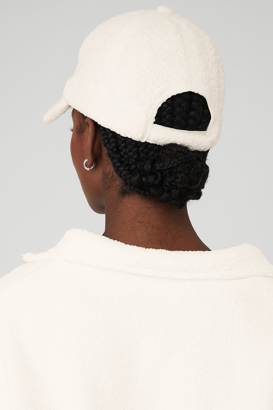 Micro Sherpa Off — Duty Cap — Ivory