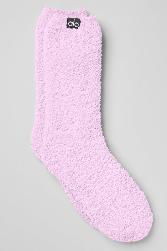Women's Plush Lush Sock — Sugarplum Pink
