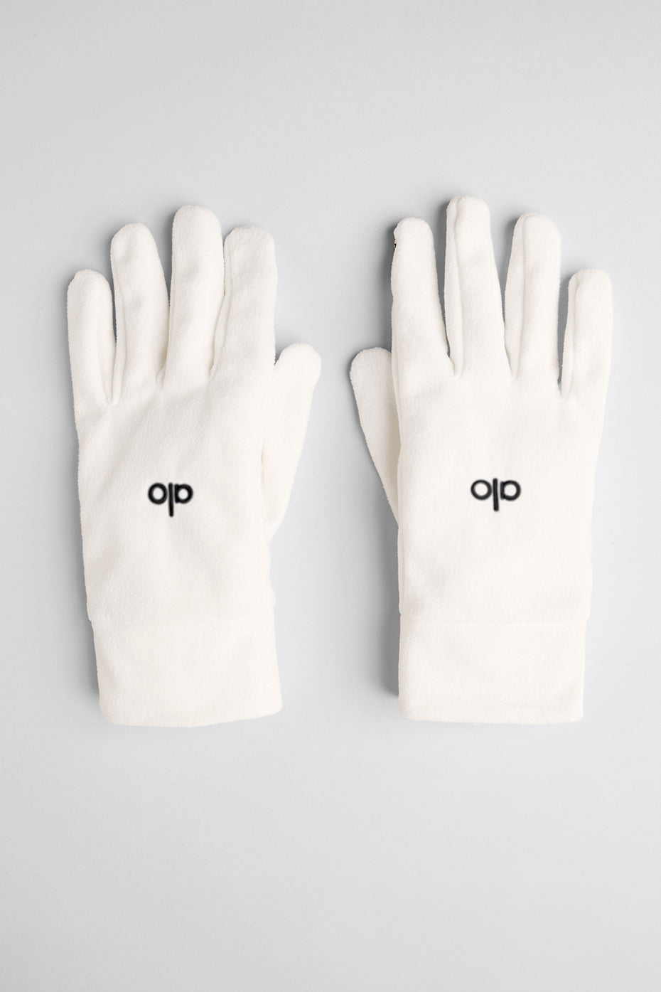 Performance Fleece Gloves — Ivory
