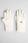 Performance Fleece Gloves — Ivory