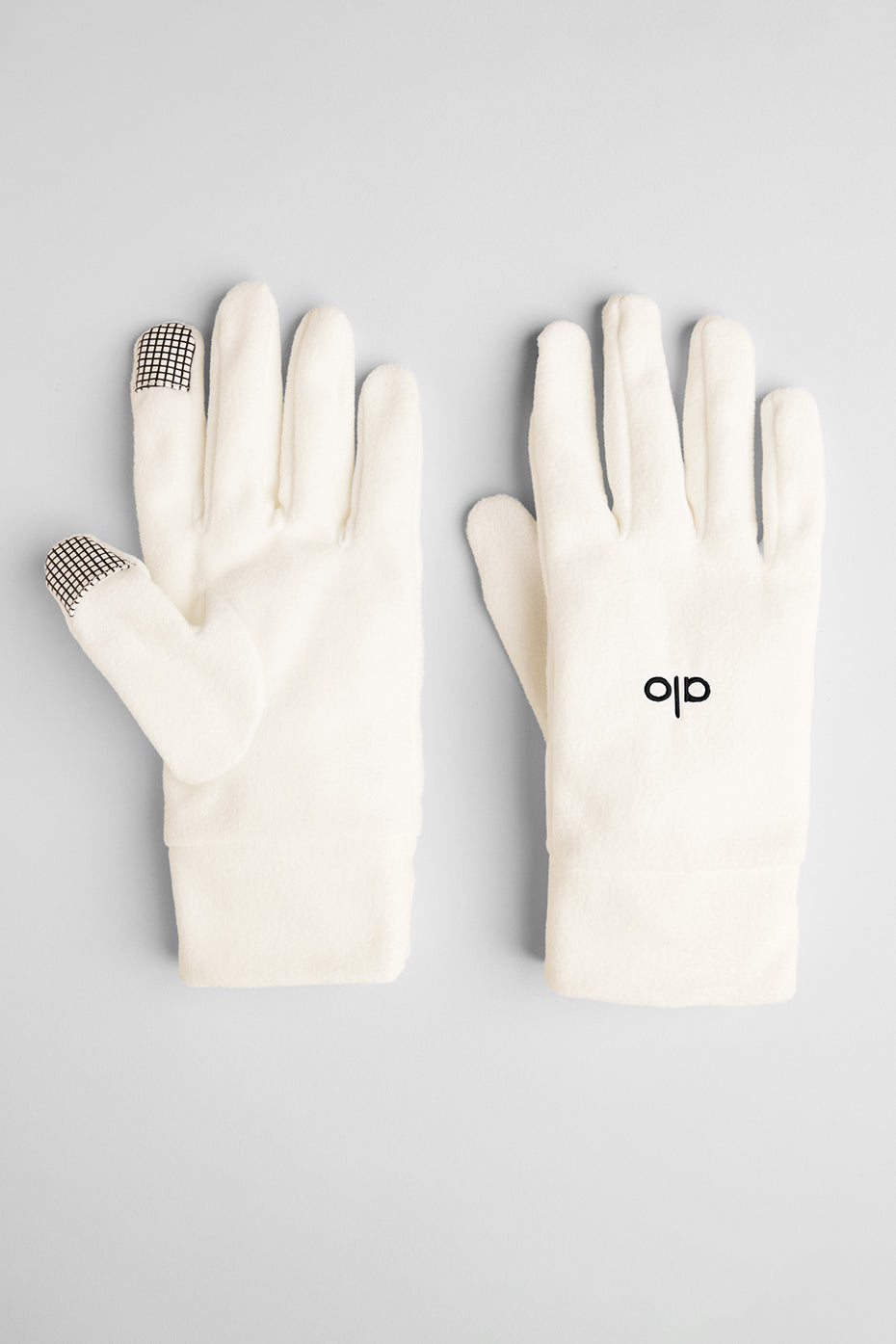 Performance Fleece Gloves — Ivory