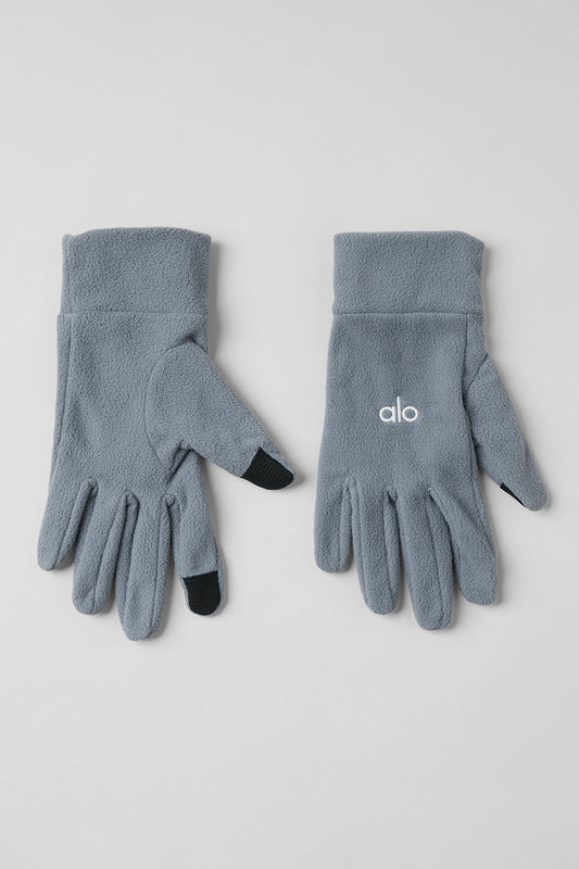 Performance Fleece Gloves — Steel Grey